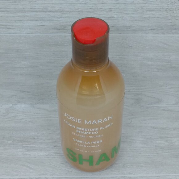 Josie Maran Moisture Plump Shampoo | Vanilla Pear 8oz. - Picture 1 of 4